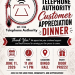 Customer Appreciation Dinner – CRST Telephone Authority