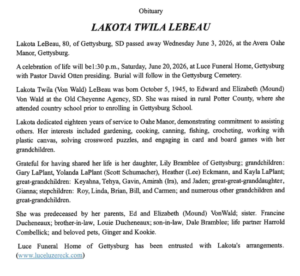 CRST Obituary