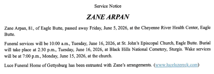 CRST Service Notice