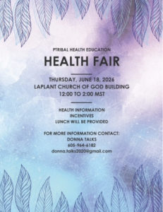 Health Fair – Tribal Health Education