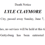 CRST Death Notice