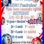 4th of July White Horse Powwow 2027 Bingo Fundraiser
