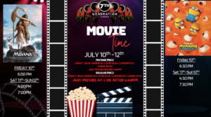 7th Generation Cinema Movie Showtimes (7/10-12/26)