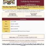 Wakpa Waste MMIWPR Solidarity Awareness Conference