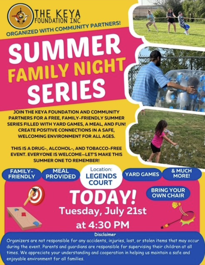 Summer Family Night Series – The Keya Foundation Inc.