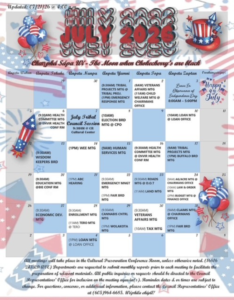 Tribal Council Calendar (Updated)