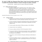 CRST Amended Children’s Code